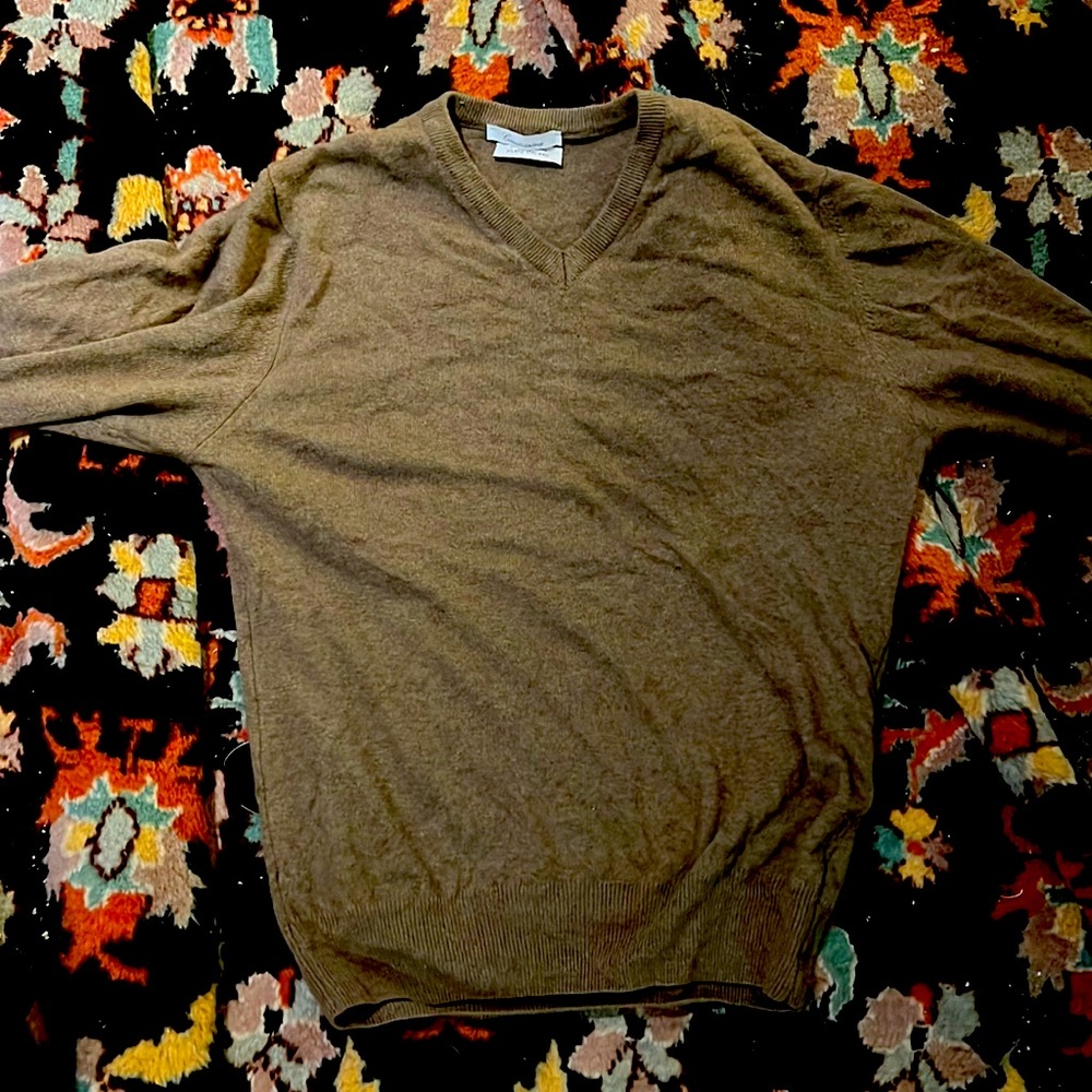 Cashmere Sweater Italian Made - Beige / Brown
